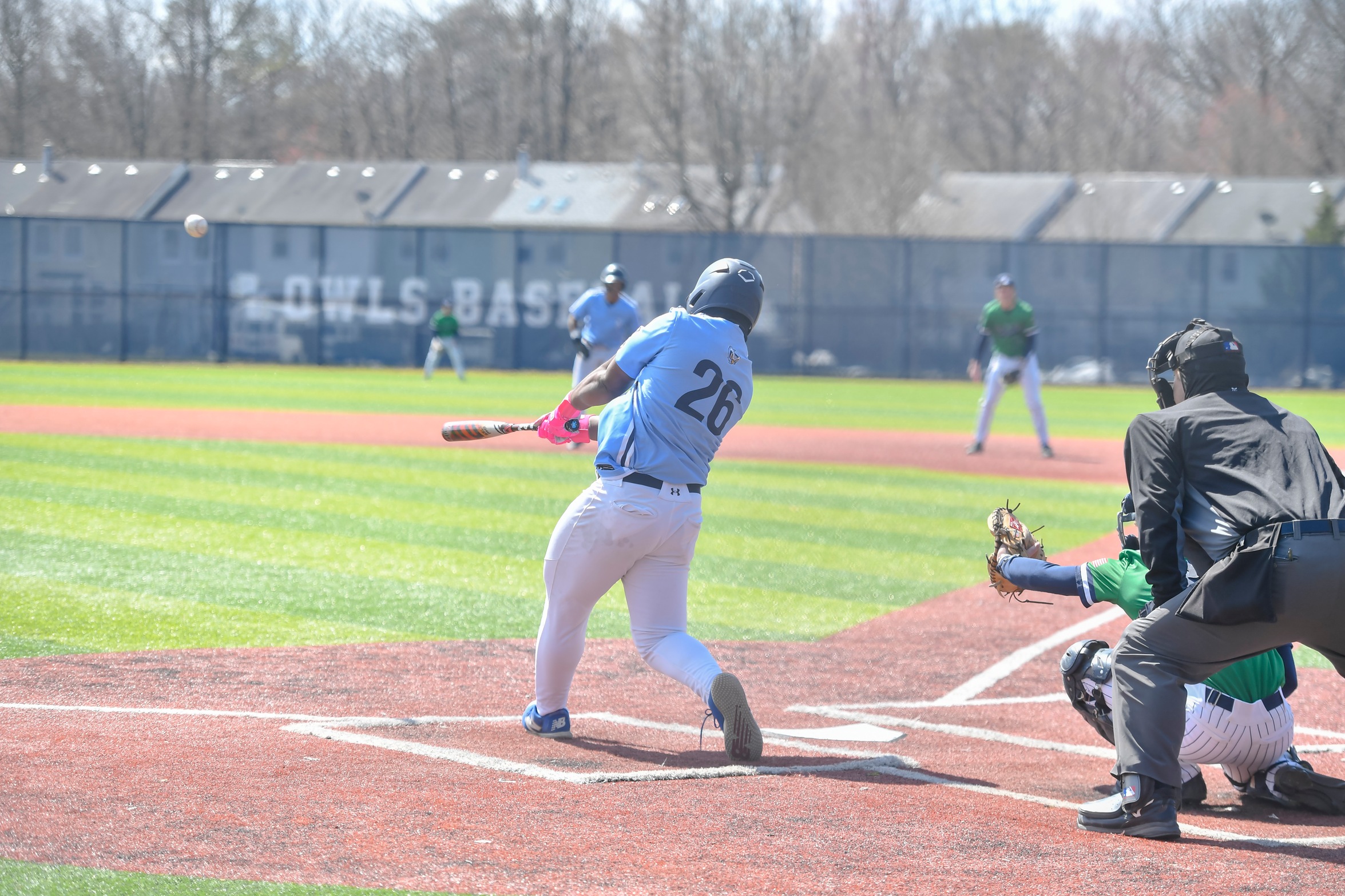 Owls Explode for Doubleheader Sweep Over Dundalk