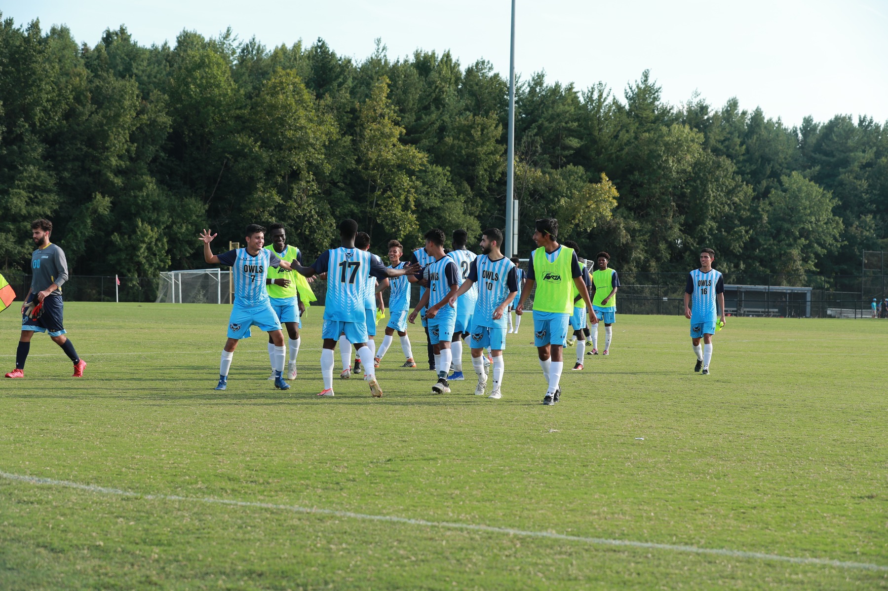 Strong Second Half Lifts Owls Over Hawks