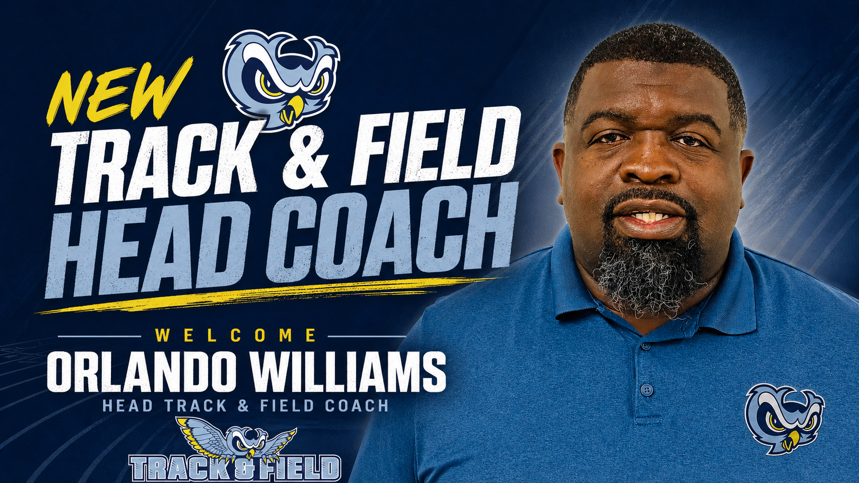 Prince George&rsquo;s Community College Announces Orlando Williams as Head Track &amp; Field Coach