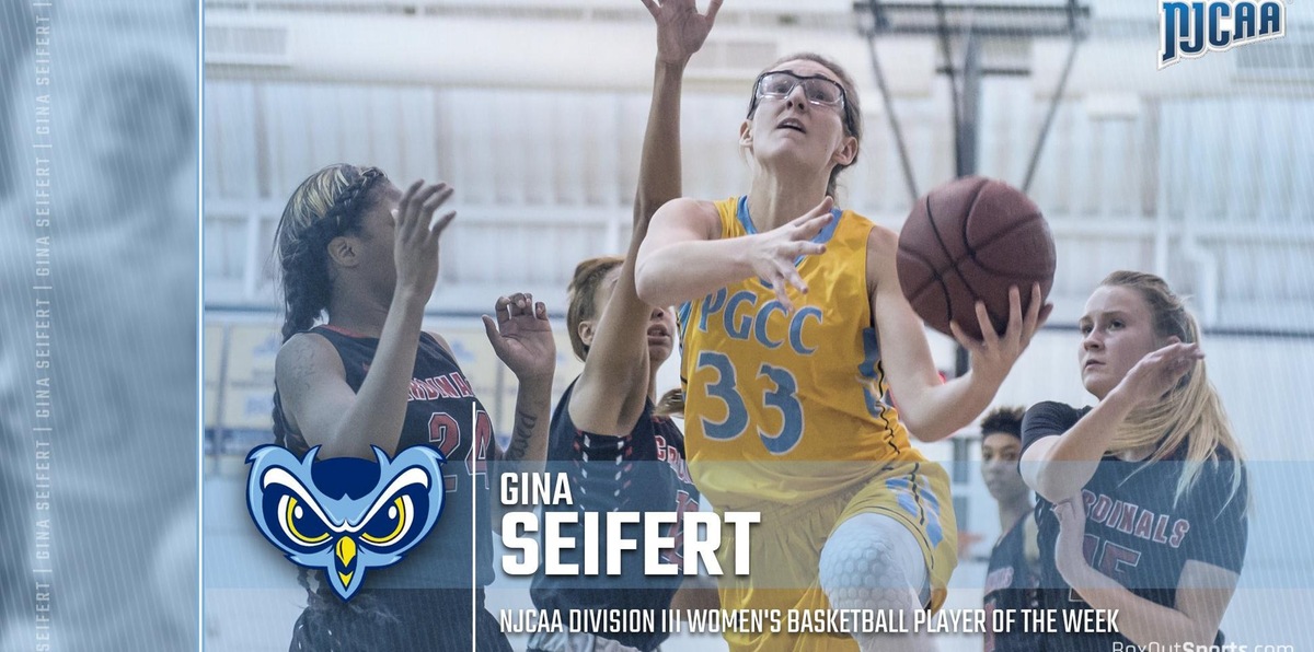 Gina Seifert Nabs Second NJCAA Division III Women's Basketball Player Of The Week Honor