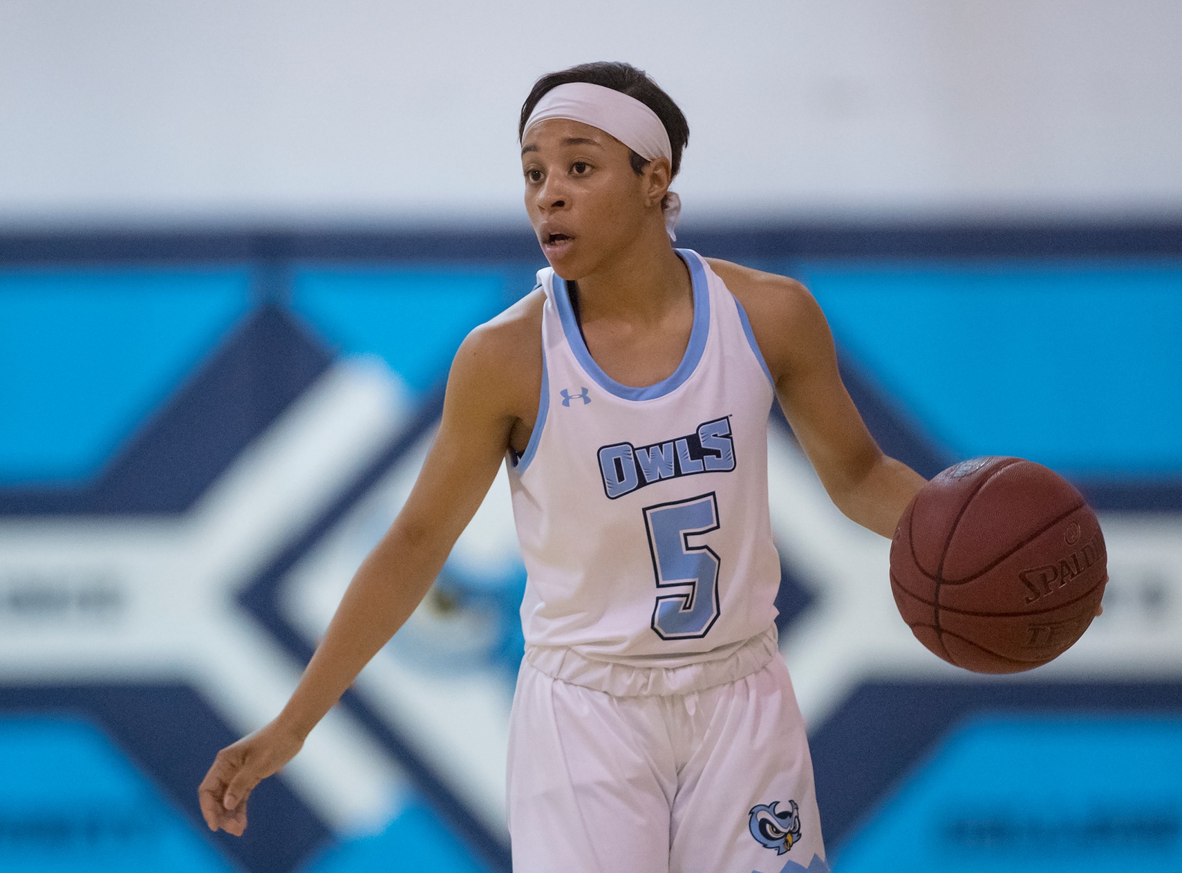 Freshman Guard Kori People (Capitol Heights, MD) led all players in scoring with 22 points in the Owls loss